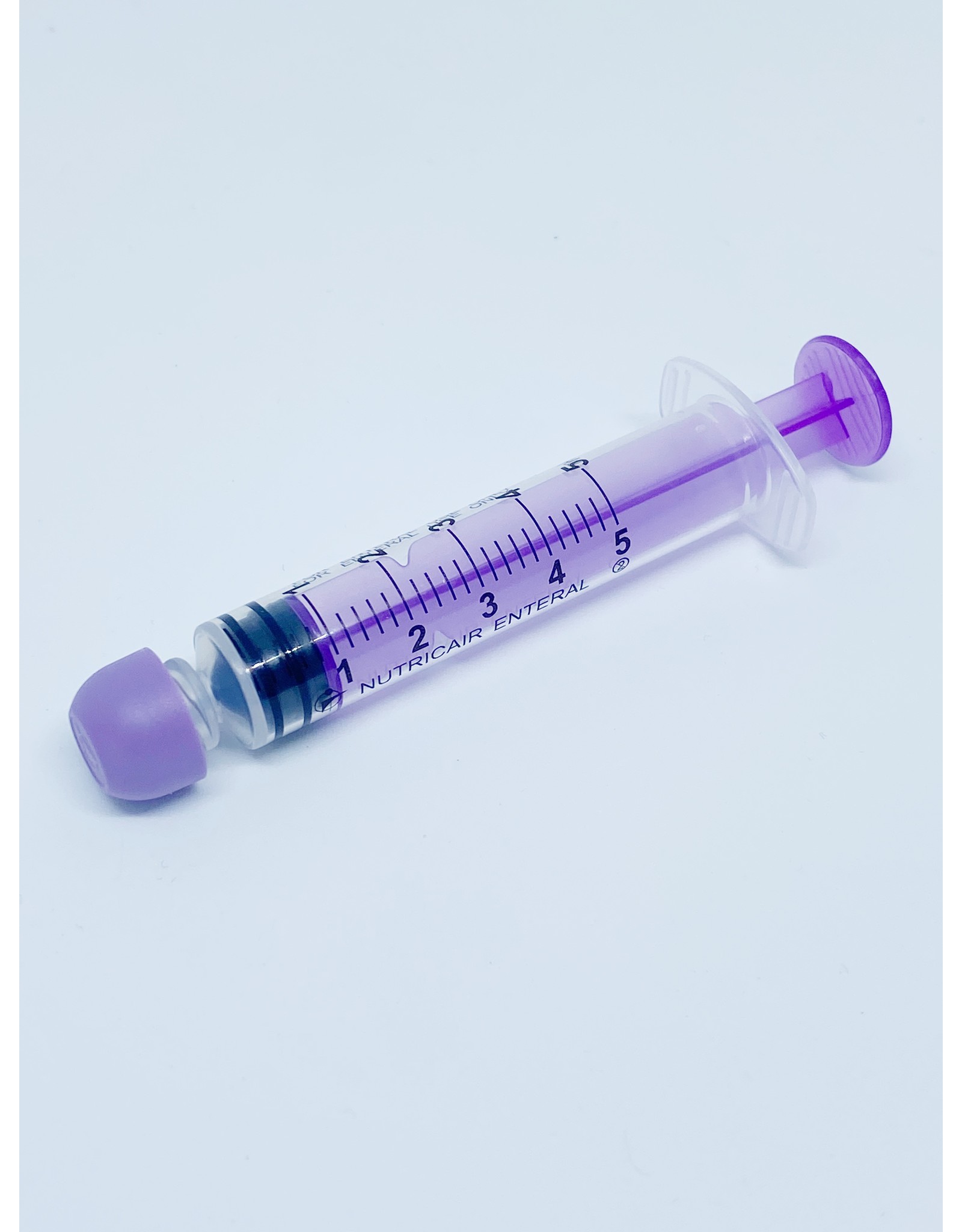 Cair Nutricair Enteral Syringe 5ml with cap- Sterile