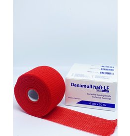 Mediplast 6cm x 20m  Cohesive Fixation Bandage Red