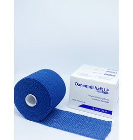 Mediplast 8cm x 20m  Cohesive Fixation Bandage Blue