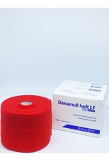 Mediplast Danamull-Haft Cohesive Bandage Red 8cm x 20m