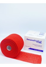 Mediplast Danamull-Haft Cohesive Bandage Red 8cm x 20m