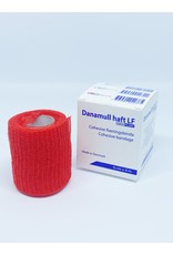 Mediplast Danamull-Haft Cohesive Bandage Red 6cm x 4m