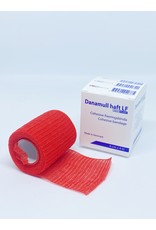 Mediplast Danamull-Haft Cohesive Bandage Red 6cm x 4m