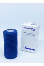 Mediplast Danamull-Haft Cohesive Bandage Blue 10cm x 4m