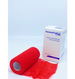 Mediplast 10cm x 4m Cohesive Fixation Bandage Red