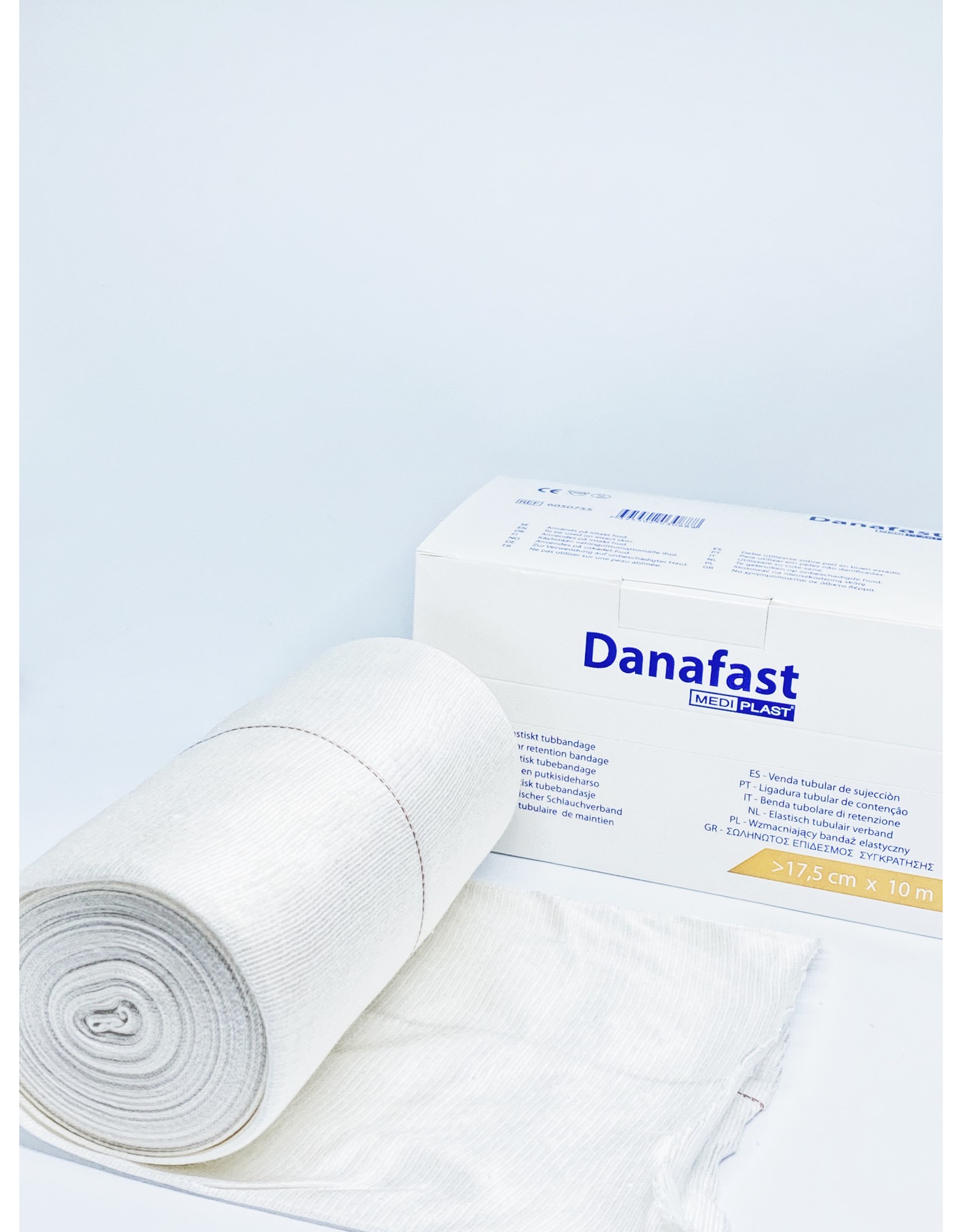 Mediplast Danafast Buisverband Single-way stretch 18cm x 10m - Bovenlichaam