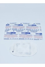 Mediplast Mediplast Sterile Film Dressing with absorption pad and frame 6 x 7