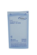 Maimed Maimed Non-woven sterile packed Gauze Swabs 10cm x 20cm - 25x2