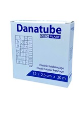 Mediplast Danatube bamboe Elastisch Buisverband 2,5cm x 20m - Pols en enkel