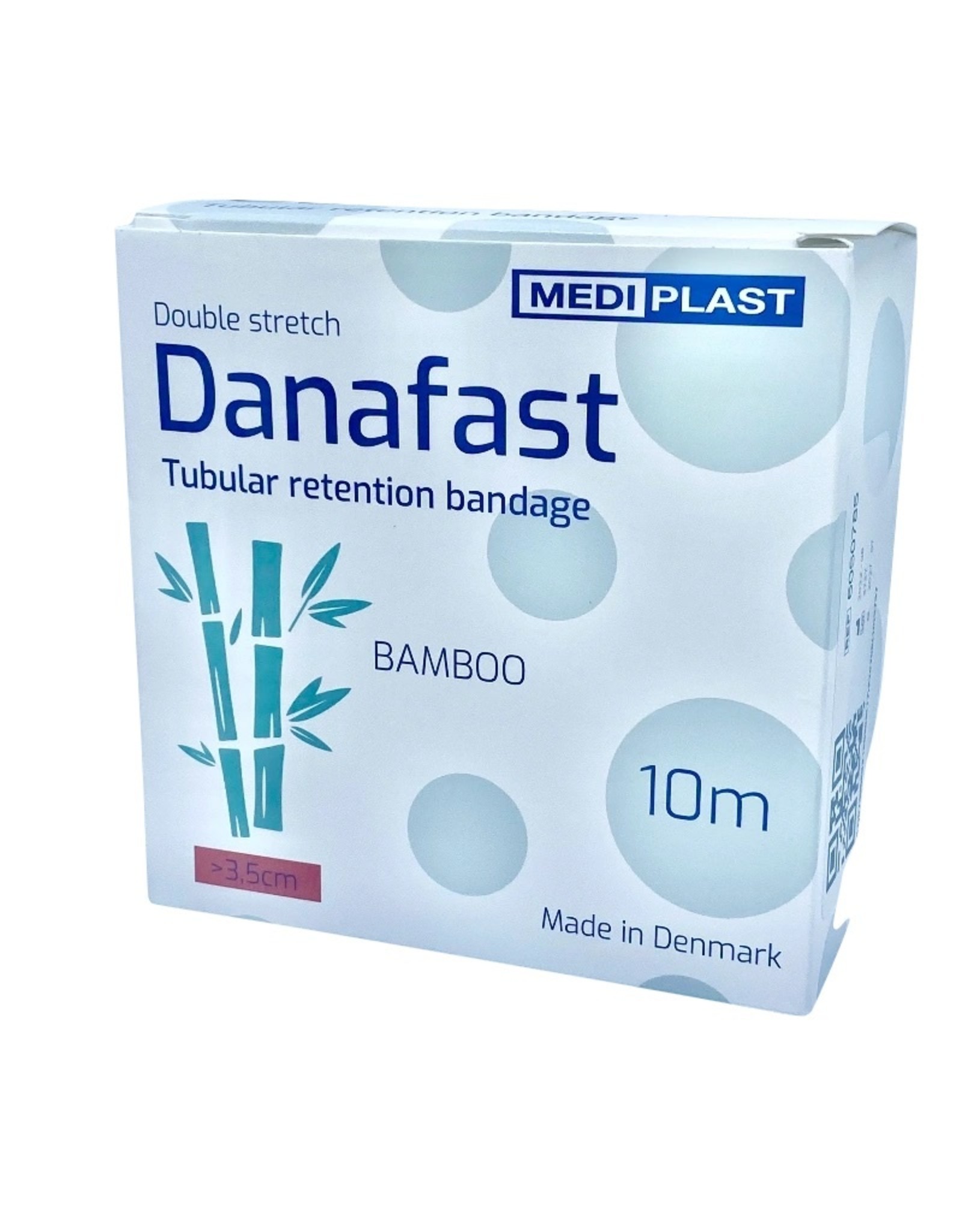 Mediplast Danafast Bamboe Buisverband Double stretch >3,5cm pols en enkel