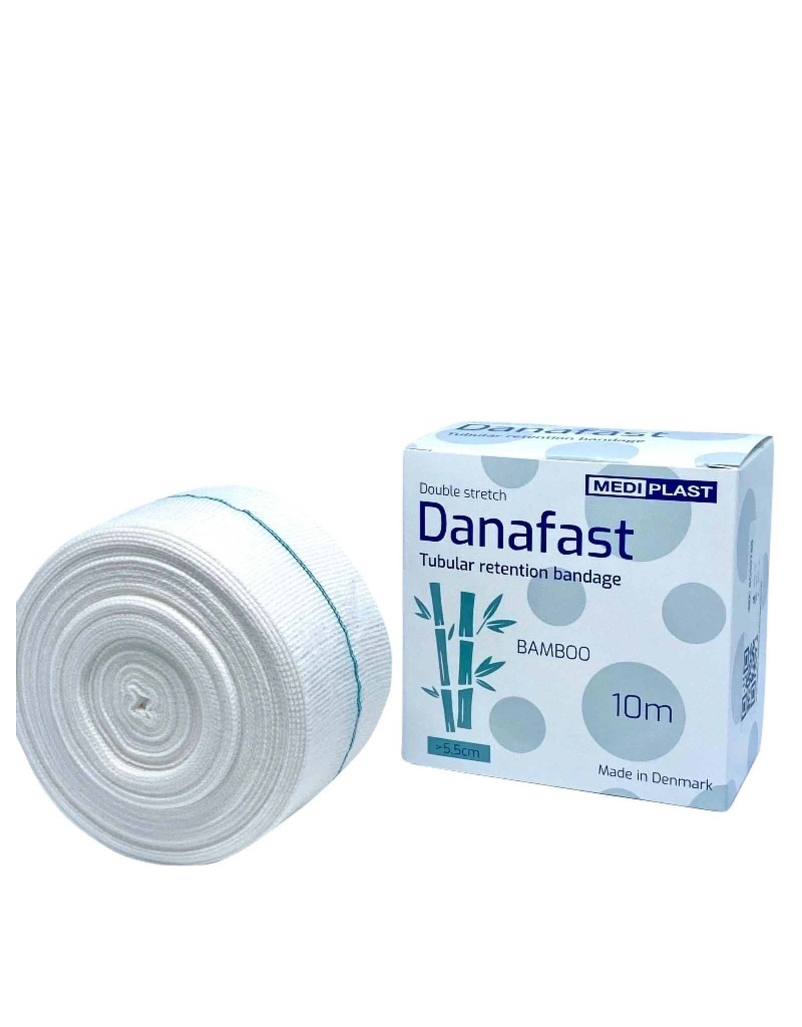 Mediplast Danafast Bamboe Buisverband Double stretch >5,5cm voeten, handen, armen en kleine benen