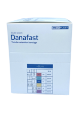 Mediplast Danafast Tubular Bamboo Bandage Double stretch >8cm legs, arms and thighs.