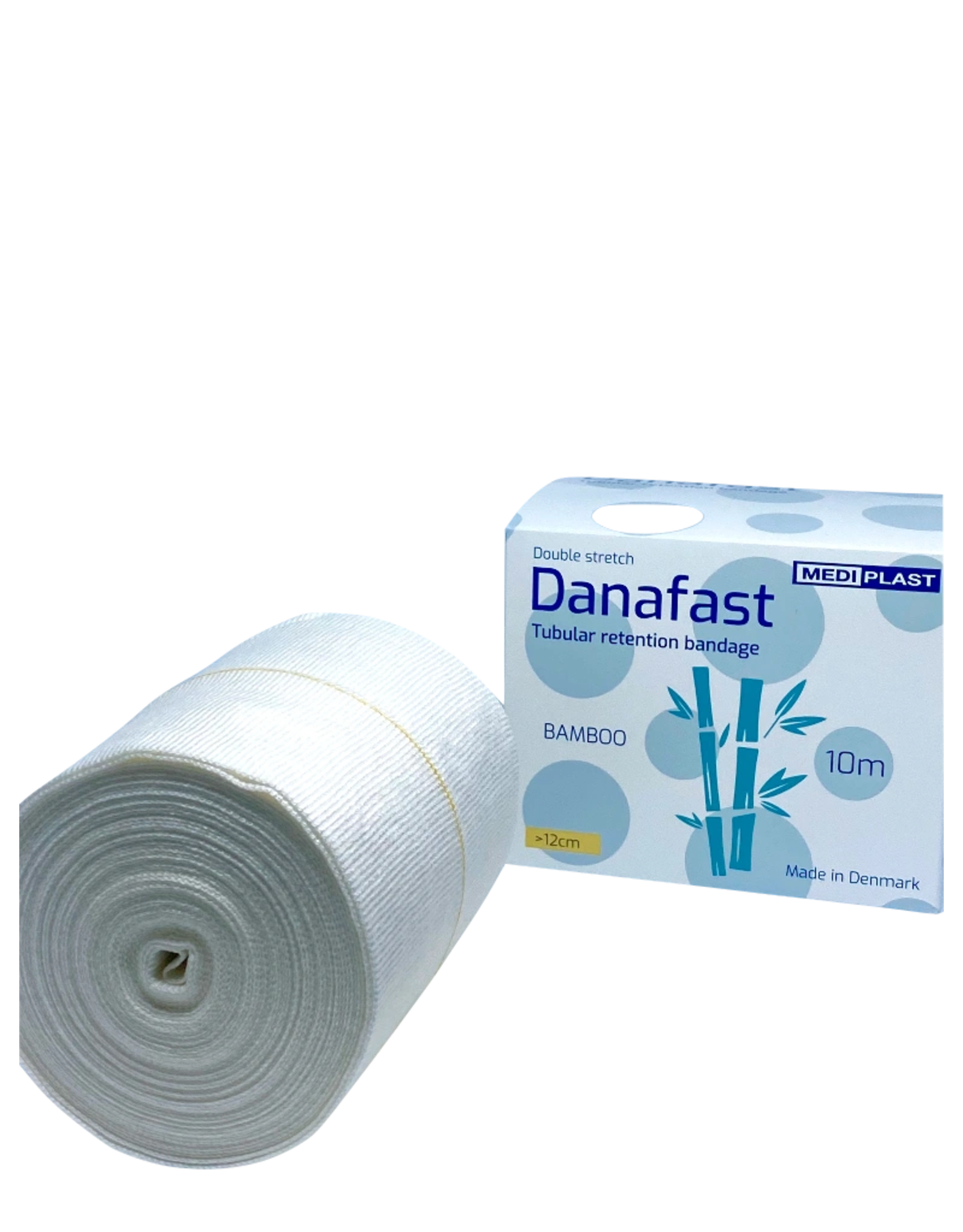 Mediplast Danafast Bamboe Buisverband Double stretch >12cm dijen en kleine bovenlichamen