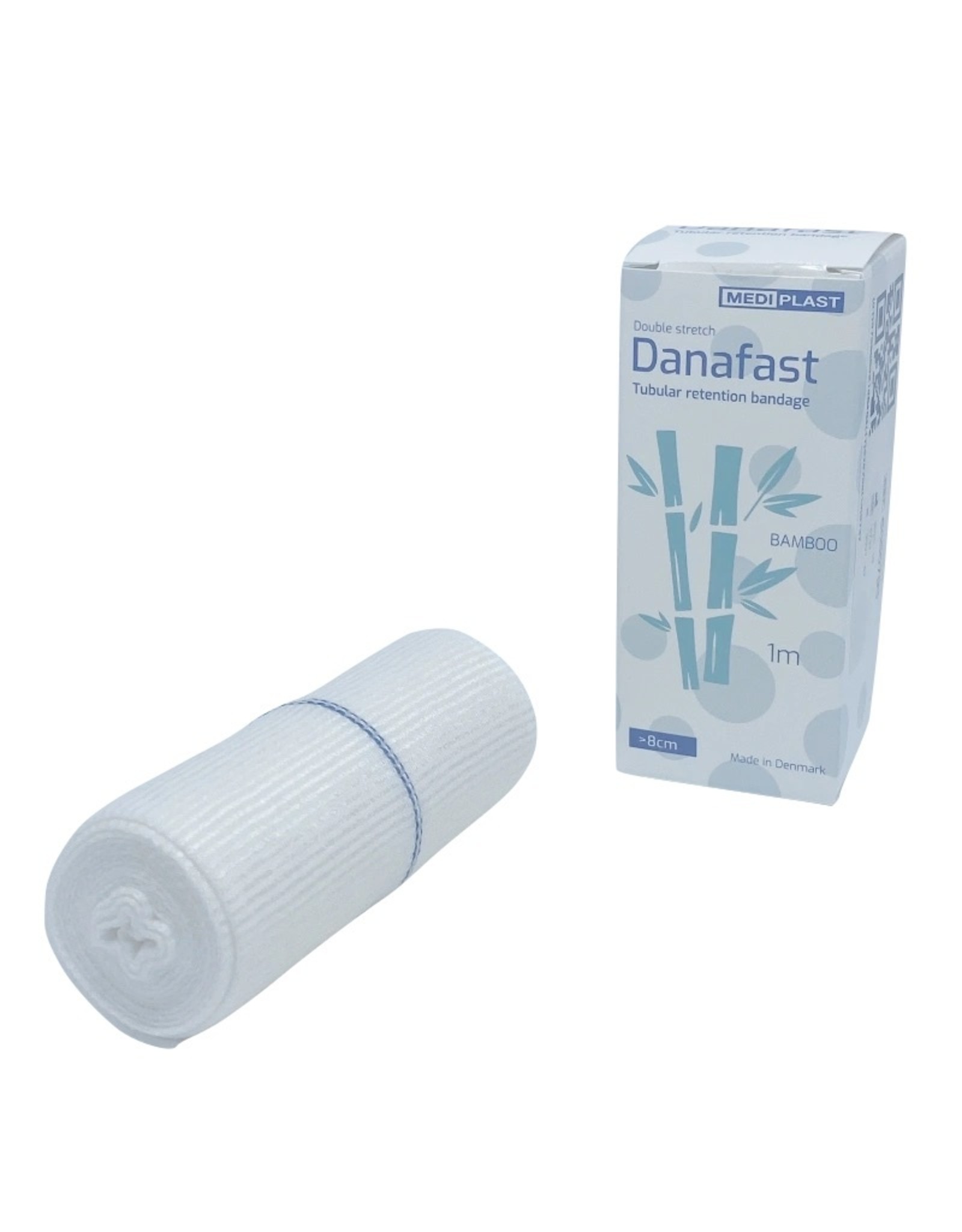 Mediplast Danafast Bamboe Buisverband Double stretch >8cm benen, armen en dijen