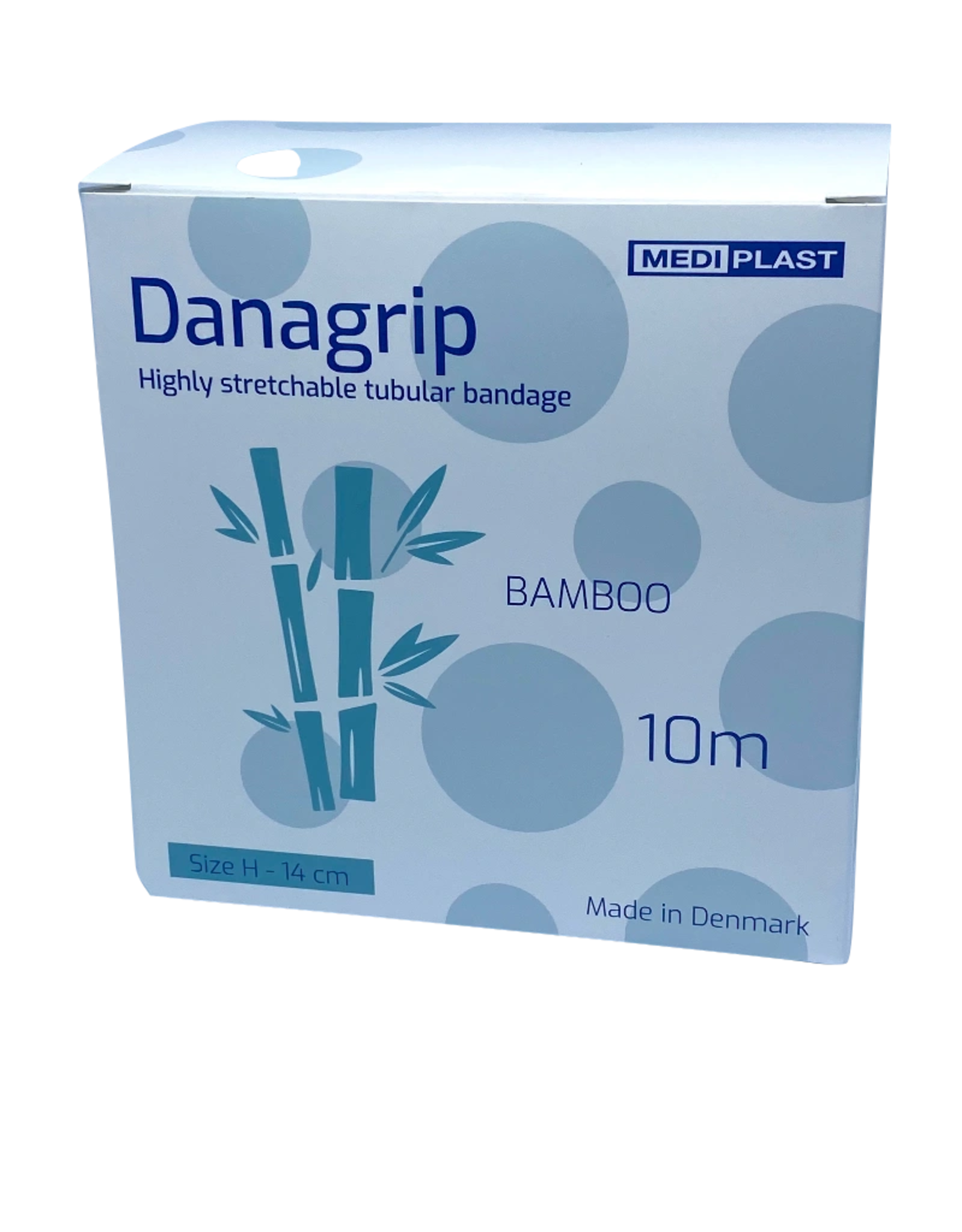 Mediplast Danagrip Compressief Bamboe Buisverband voor bovenbeen 14cm x 10m