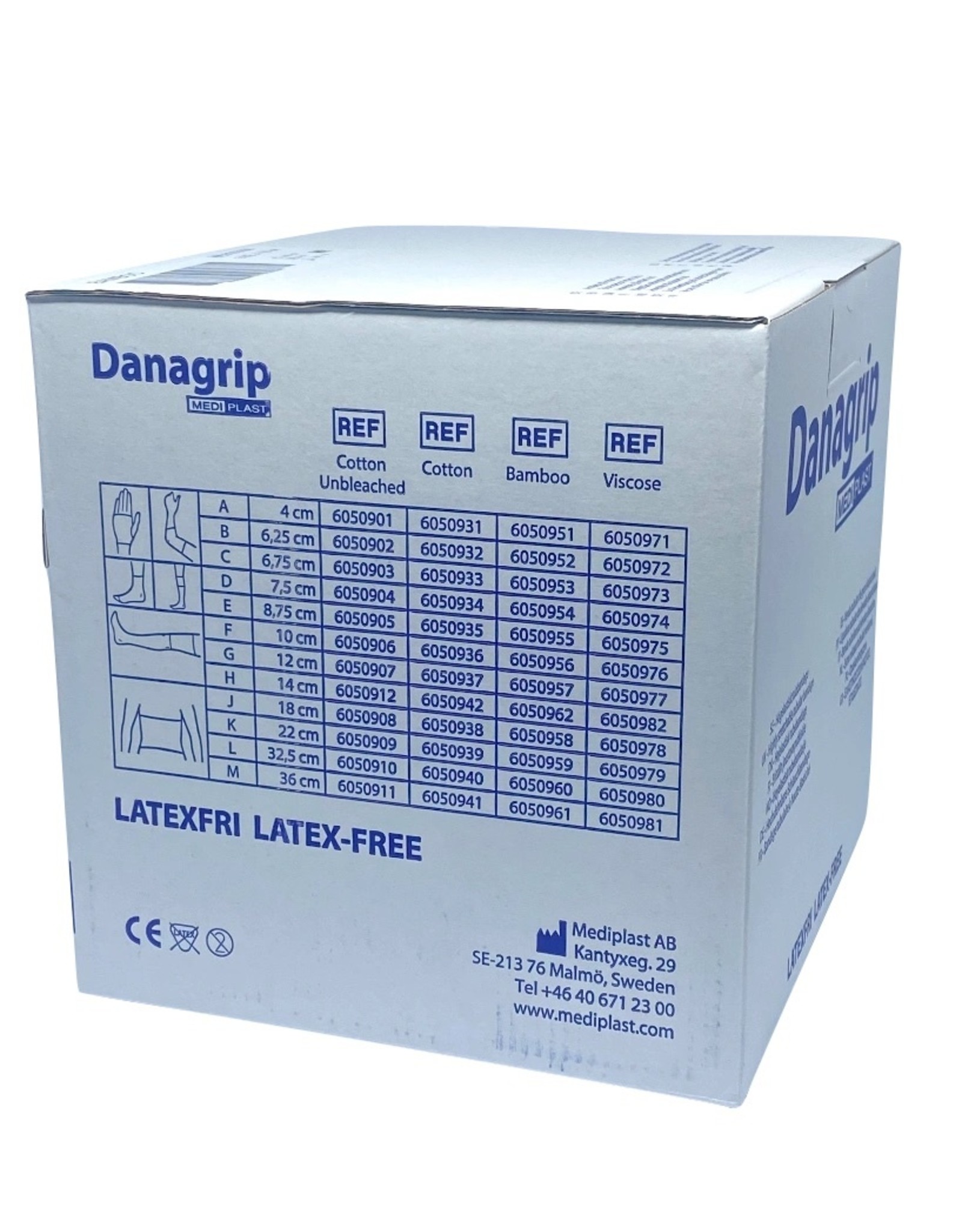 Mediplast Danagrip Tubular Bandage for Compression - 18cm -trunk