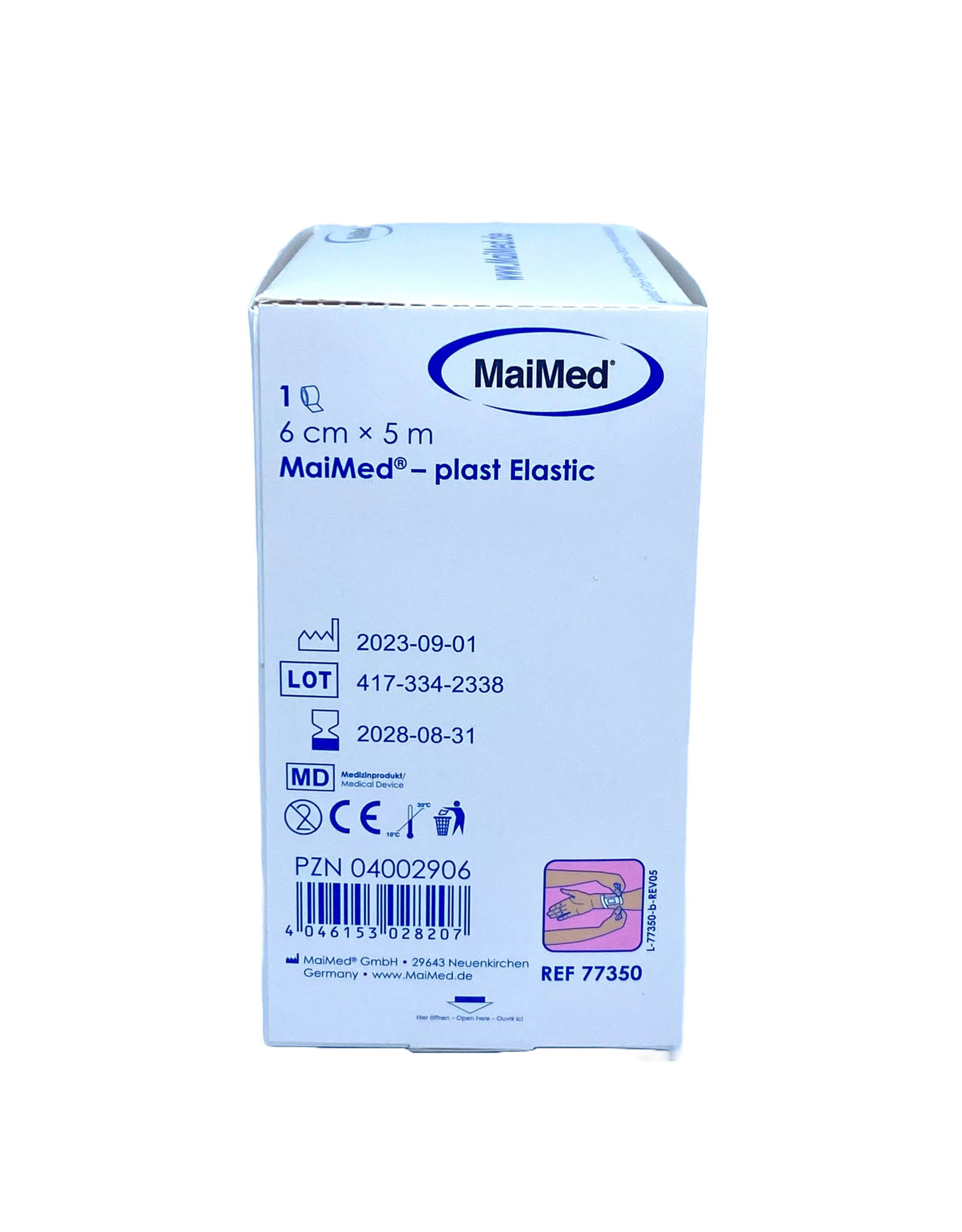 Maimed Elastic dressing on roll - 6cm x 5m - MaiMed - Plast Elastic