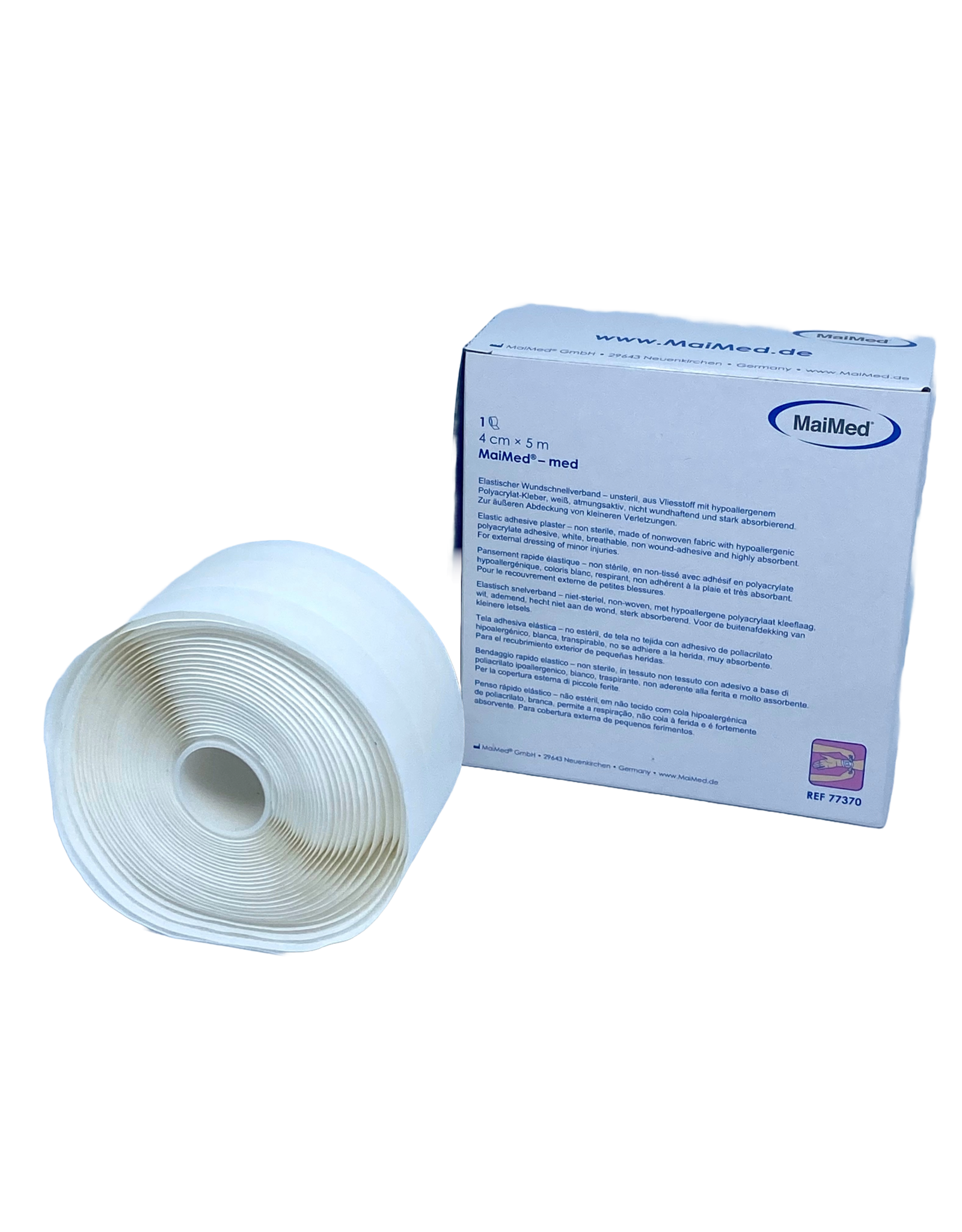 Maimed non-woven dressing by roll - 4cm x 5m - Maimed