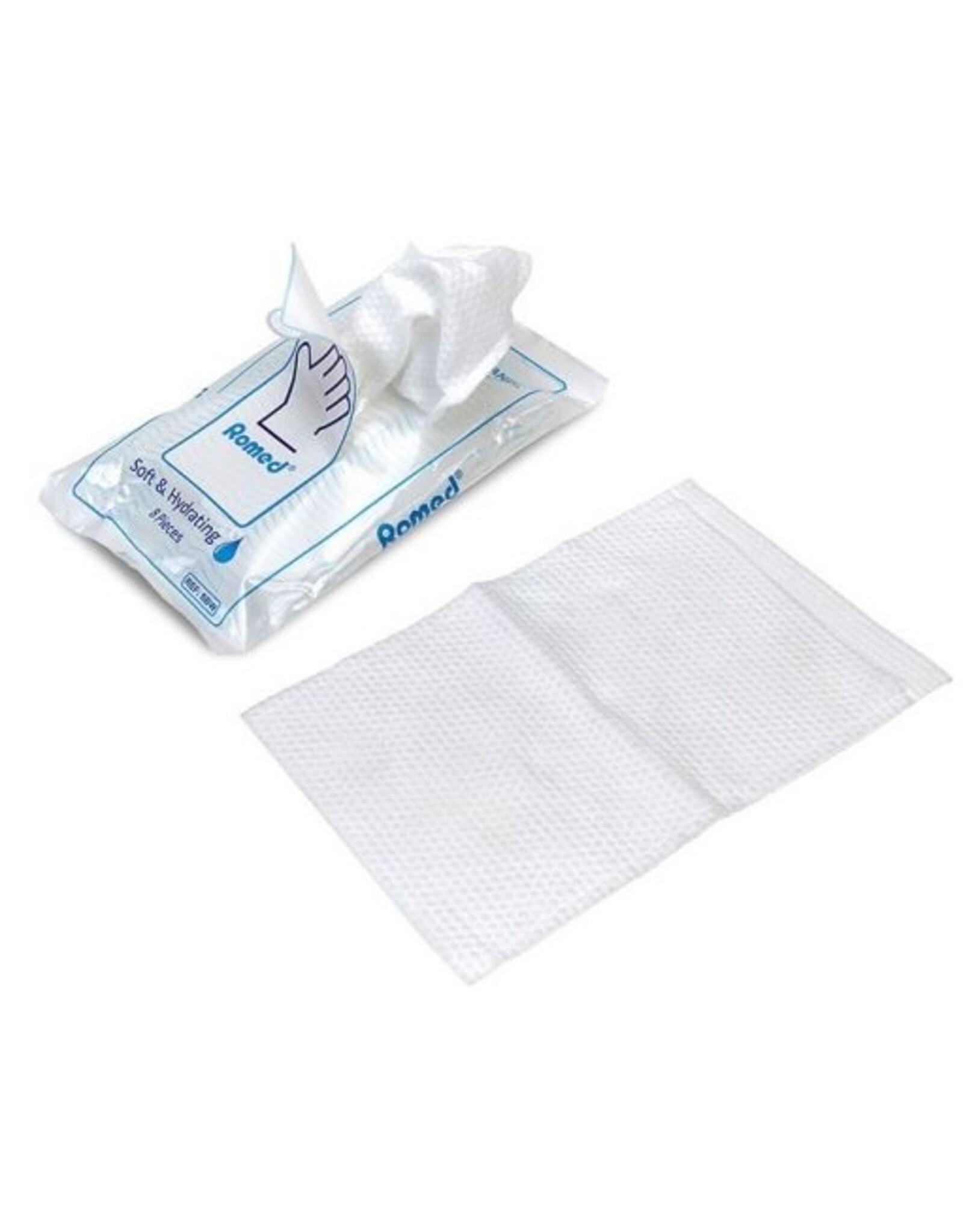 Romed Romed moist washcloths - 8 pieces