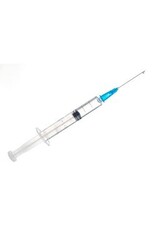 Romed Romed 20ml syringes with needle 50 pieces - Two-piece 20ml disposable syringe with cannula, sterile packed per piece