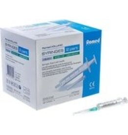 Romed Romed 10ml syringes with needle 50 pieces