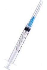 Romed Romed 2ml injectiespuiten met naald 100stuks -  Tweedelige 2ml wegwerpspuit met canule, steriel per stuk verpakt - Copy