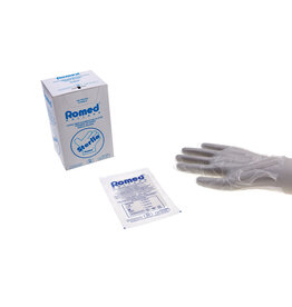 Romed Romed Copolymer examination gloves, sterile, medium