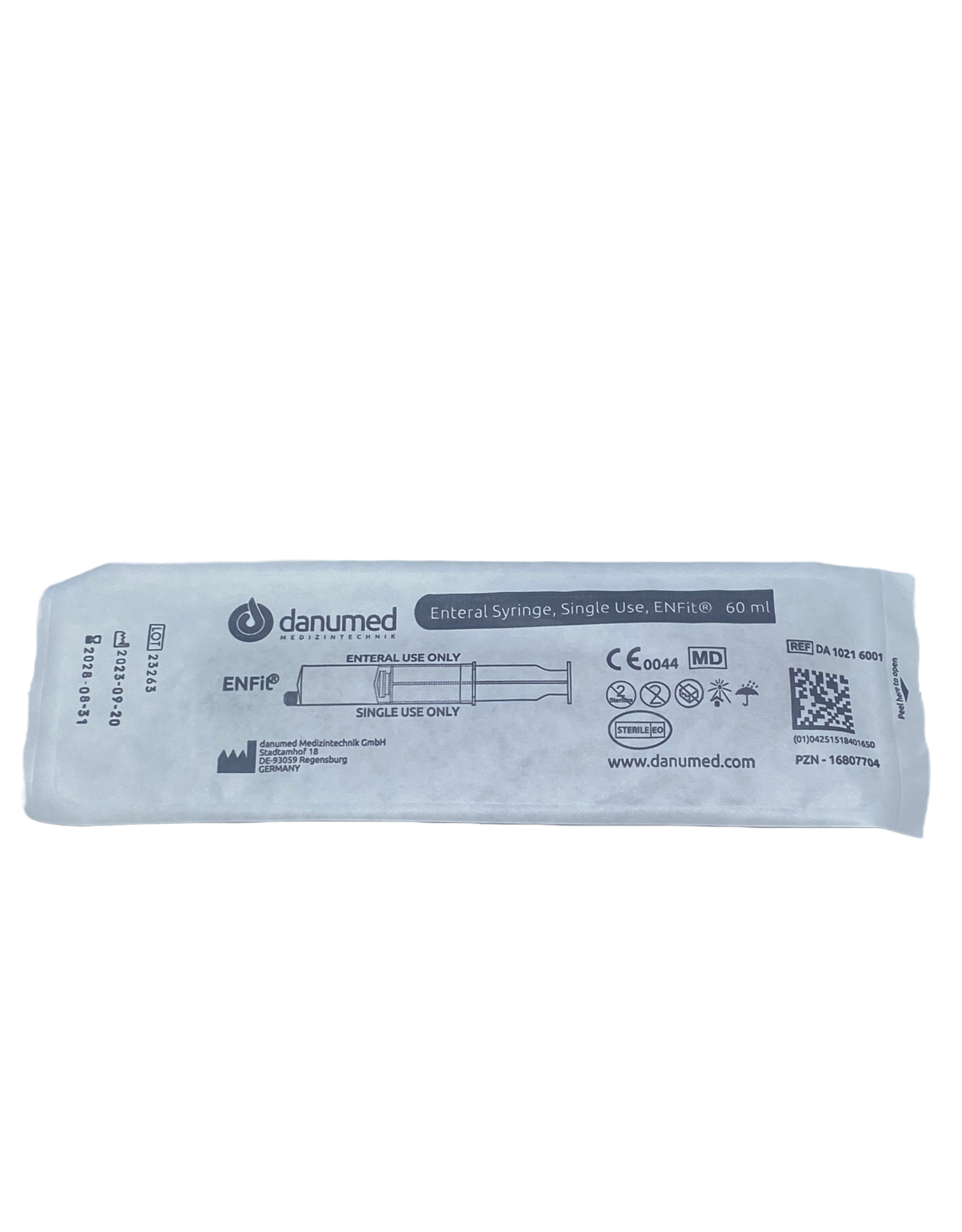 Danumed Danumed enteral syringe 60ml - sterile - single use