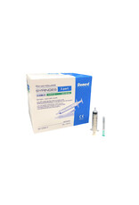 Romed Romed 5ml injectiespuiten met naald 100stuks -  Tweedelige 5ml wegwerpspuit met canule, steriel per stuk verpakt