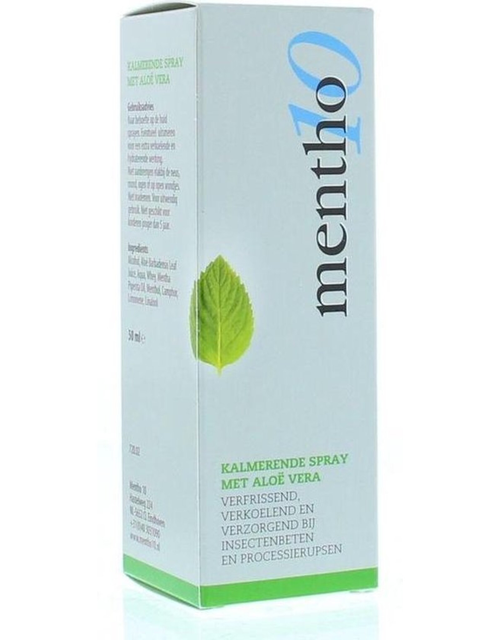 Mentho-10 Mentho10 calming spray with aloe vera