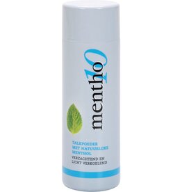 Mentho-10 Mentho10 Talcum Powder with natural menthol