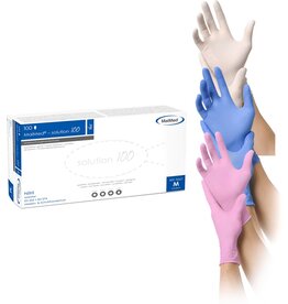 Maimed MaiMed Solution 100 nitrile gloves, blue ,M, powder-free (100 pieces)