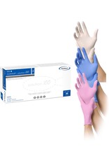 Maimed MaiMed Solution 100 nitril handschoenen, wit,  L, poedervrij (100 stuks)