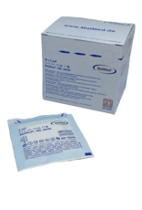 Maimed Maimed Non-woven sterile packed Gauze Swabs 5cm x 5cm - 25x2 12-ply