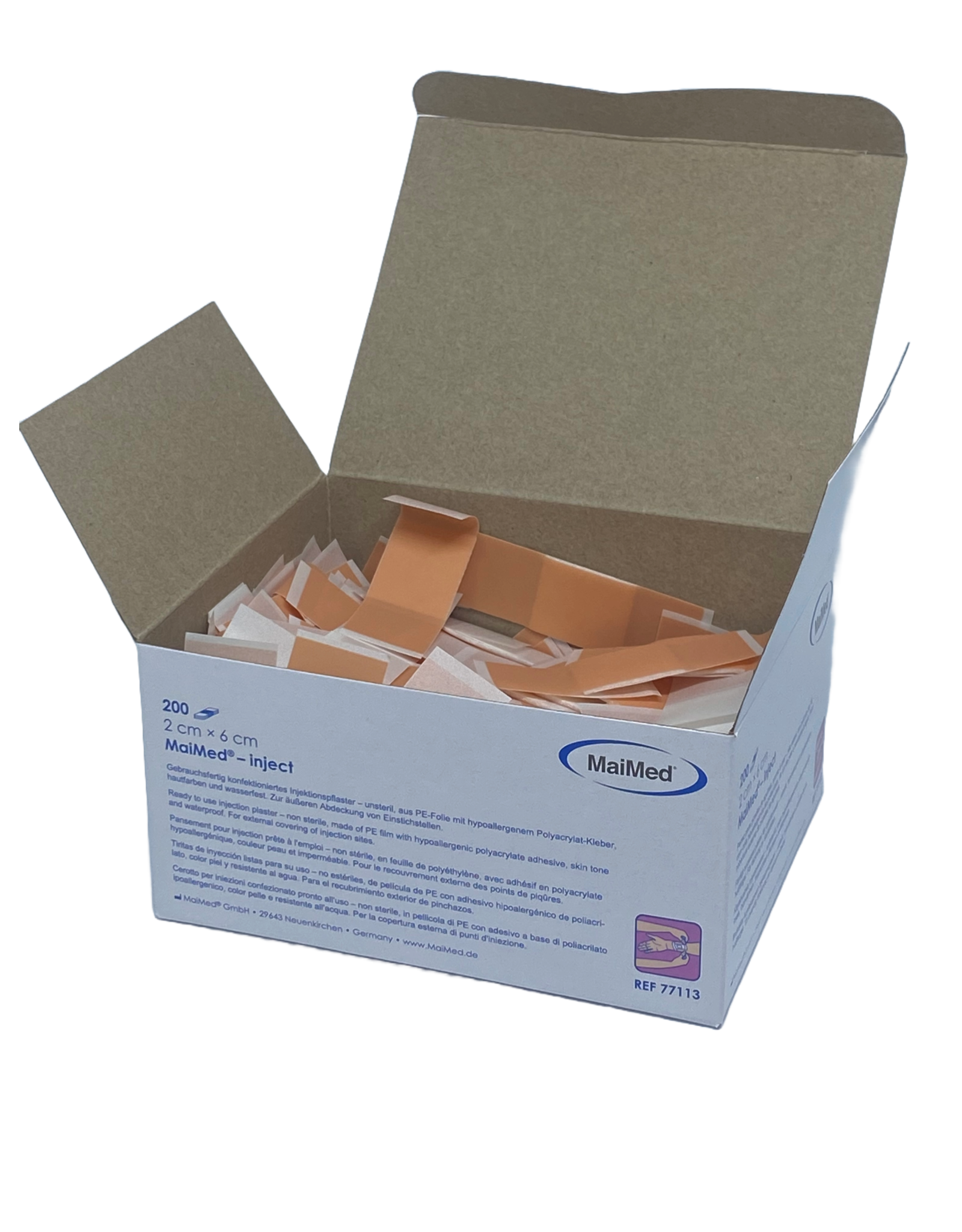 Maimed MaiMed-Inject, injection plaster 2cm x 6cm  (200 plasters)