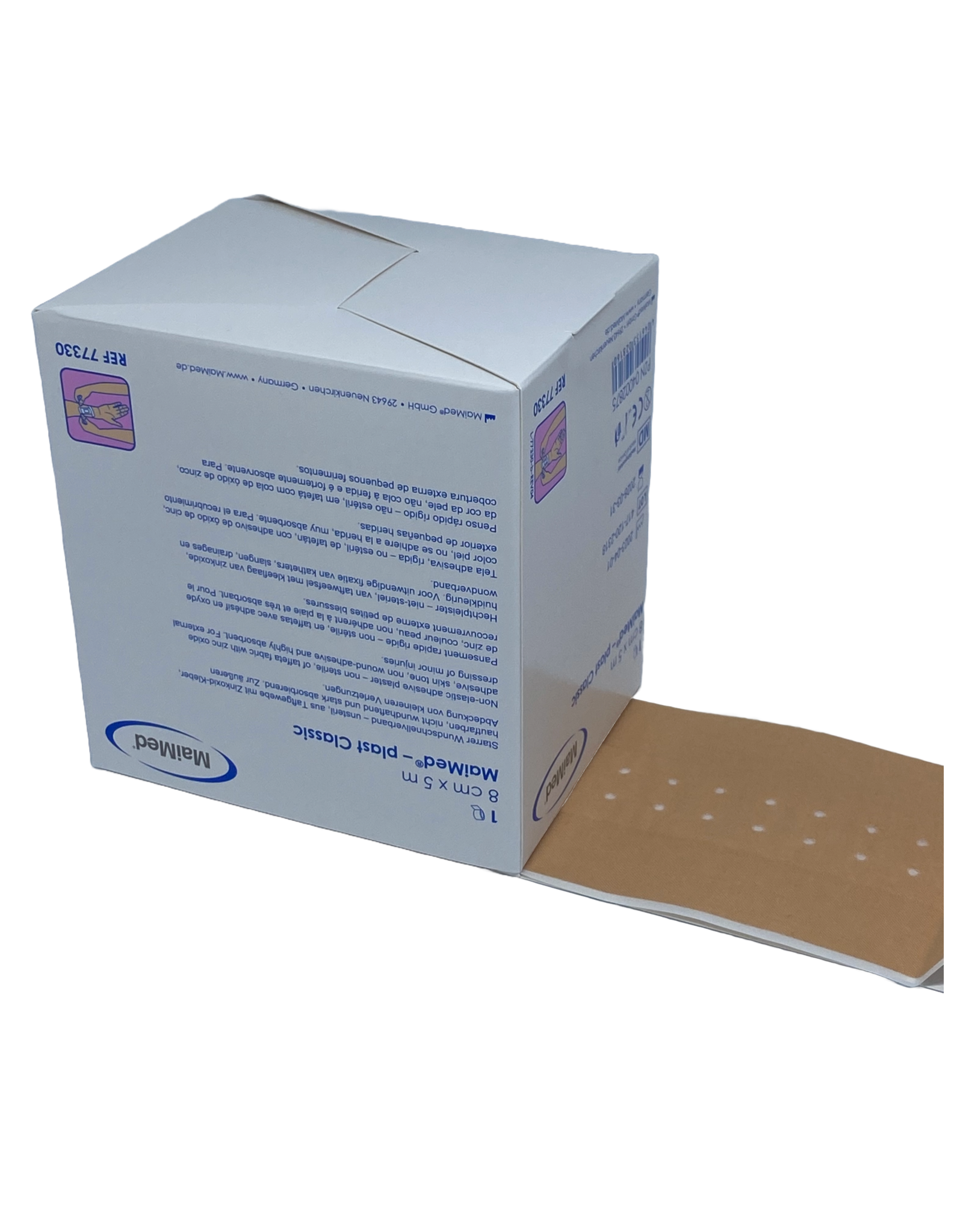 Maimed Maimed-plast Classic dressing on roll - 8cm x 5m