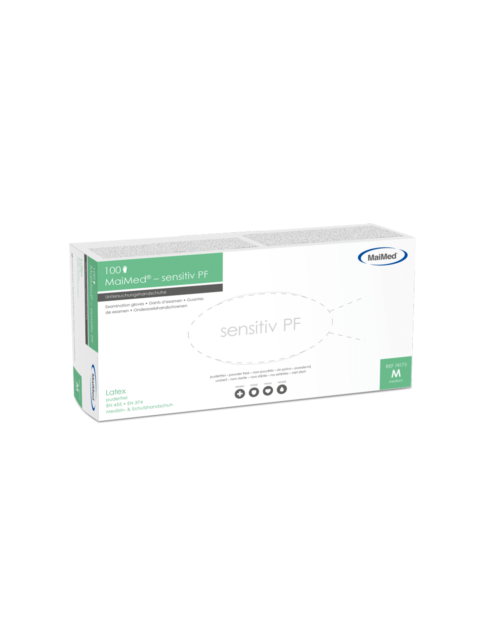Maimed Maimed Sensitiv, M, poedervrije handschoenen - 100 stuks