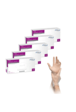 Maimed Maimed Vinyl PF - L - examination gloves - 100 pieces - Transparent