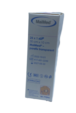 Maimed Maimed porefix transparant, waterproof,  plaster 30cm x 10 cm (single packed 25 pieces)