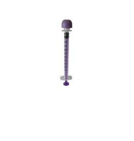 Cair Voedingsspuit 1 ml met dop  steriel