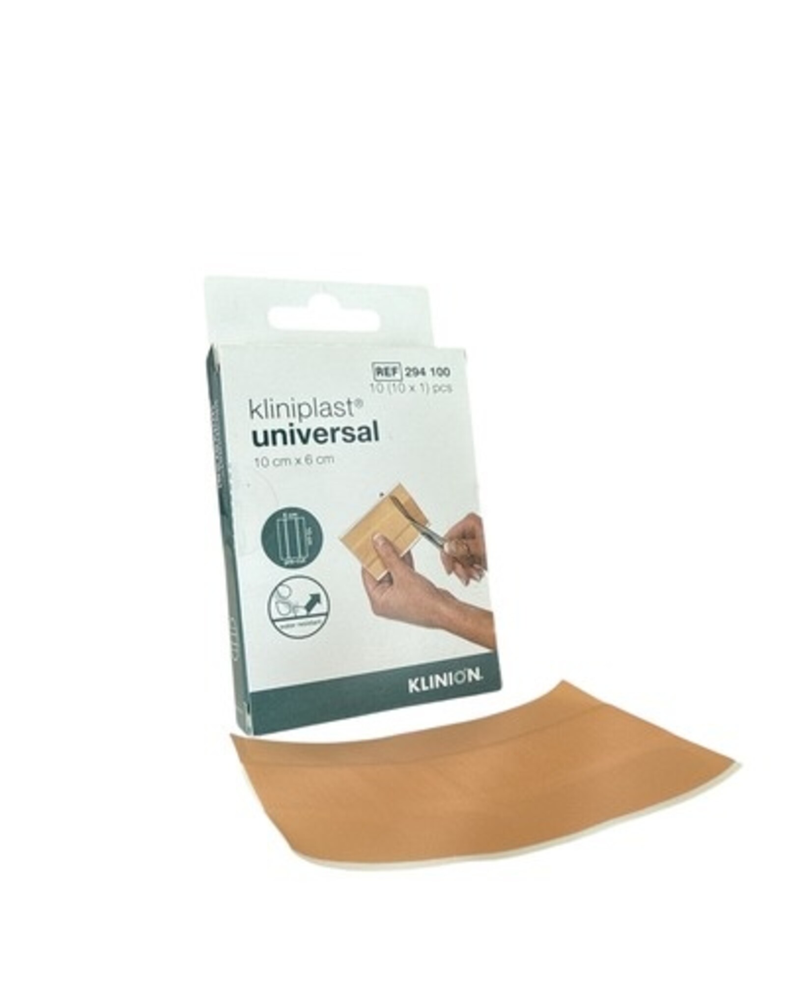 Klinion Kliniplast universal plasters - 10cm x 6cm (10 pcs)