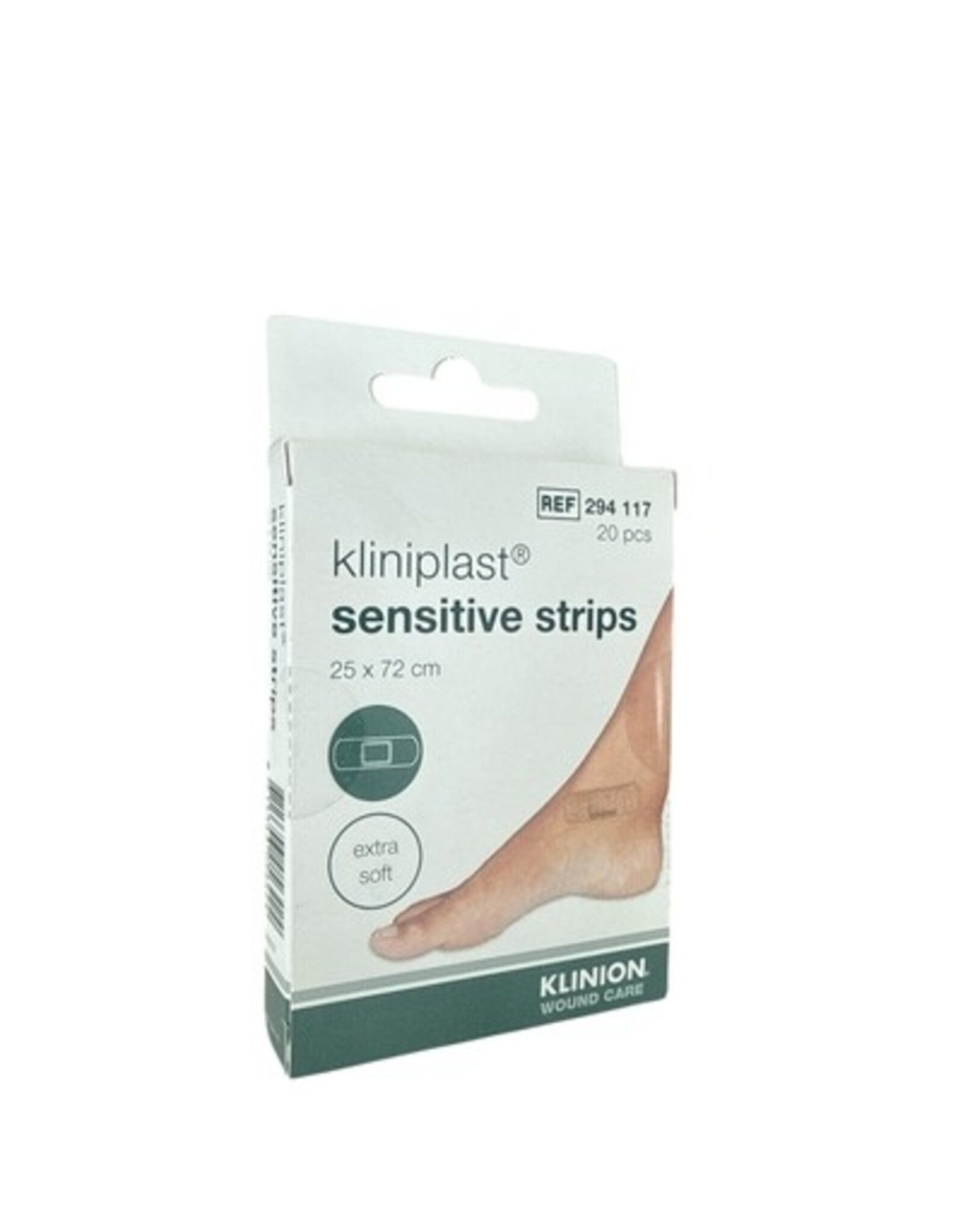 Klinion Kliniplast Ready non-woven plasters 2.5 x 72cm  - 20 pcs