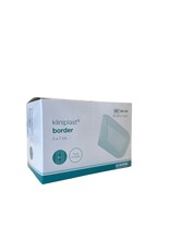 Klinion Klinion Kliniplast Nonwoven Border eilandpleister 5 x 7 CM wit - 50 stuks steriel verpakt
