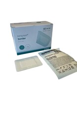 Klinion Klinion Kliniplast Nonwoven Border eilandpleister 5 x 7 CM wit - 50 stuks steriel verpakt