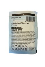 Klinion Klinion Kliniplast Nonwoven Border island plaster 5 x 7 CM white - 50 pieces sterile packed