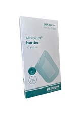 Klinion Klinion Kliniplast Nonwoven Border eilandpleister 10 x 20cm  wit - 10 stuks steriel verpakt