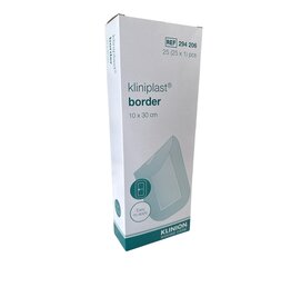 Klinion Kliniplast Nonwoven Border 10 x 30 cm wit - 25 stuks steriel verpakt