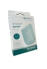 Klinion KLINION kliniplast border wound plaster 5x7cm white - 10pcs