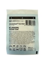 Klinion KLINION kliniplast border wondpleister 5x7cm wit - 10 stuks