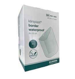 Klinion Kliniplast eilandpleister waterbestendig 9x15cm  - 40 stuks